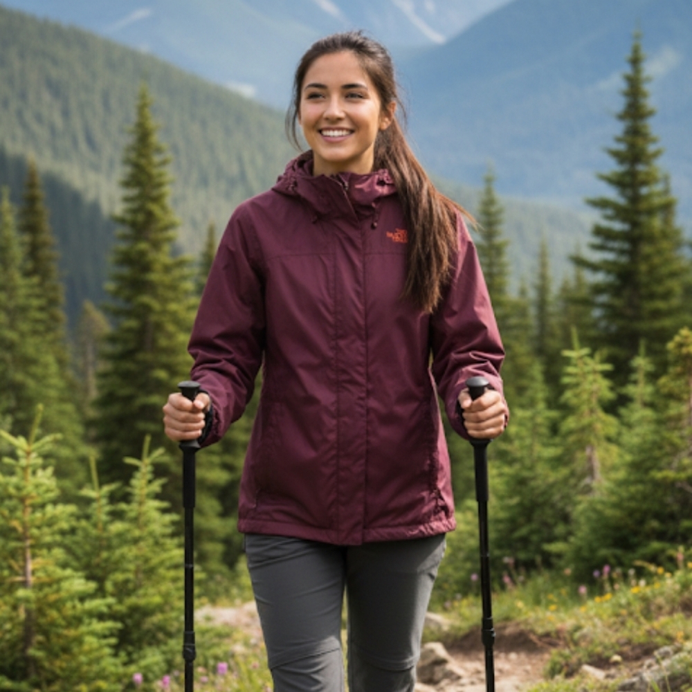 The North Face Womens Resolve Lightweight Nylon Jacket Size Medium